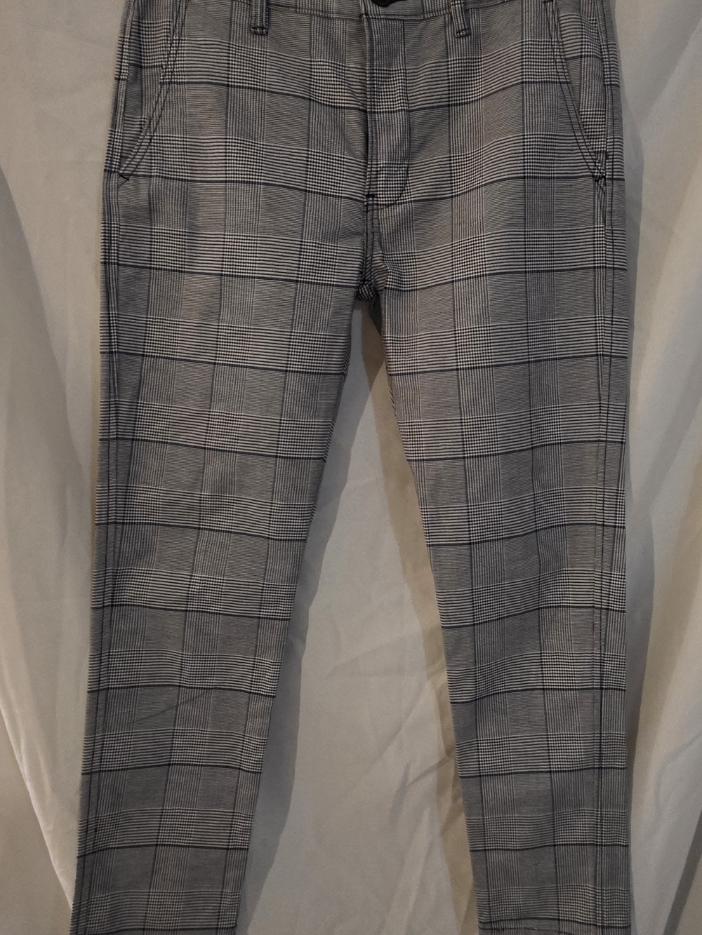 Levi's Gray Plaid Men’s Pants 32/30